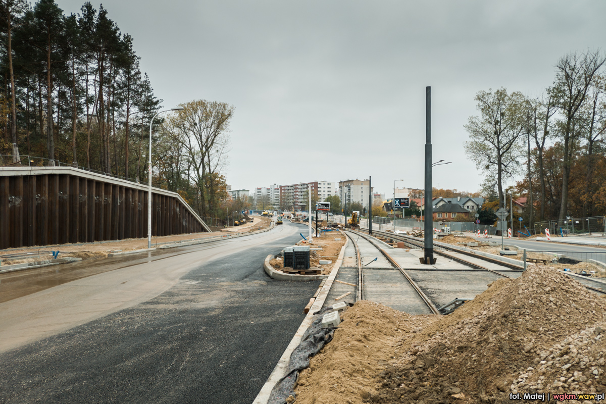 Trasa tramwajowa do Winnicy
Stan na dzieĹ 11 listopada 2020 roku.
