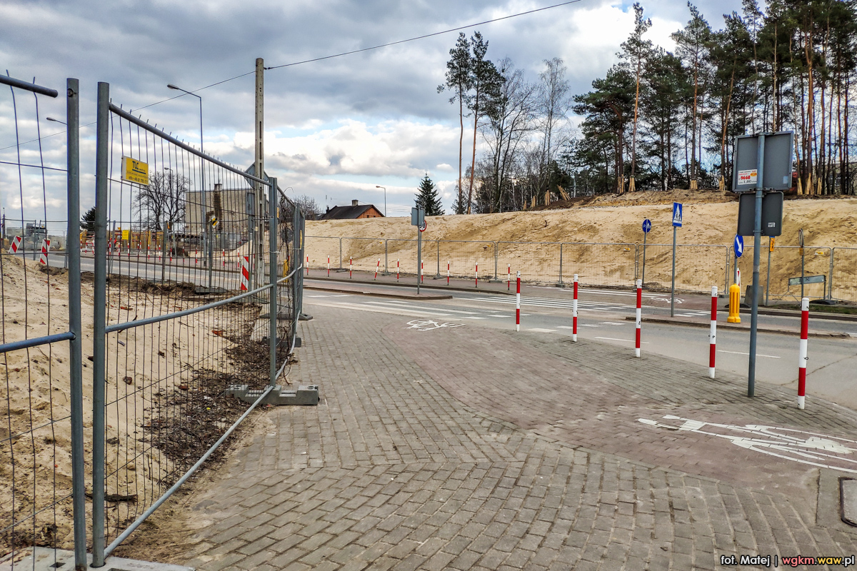 Trasa tramwajowa do Winnicy
Stan budowy na dzieĹ 5 marca 2020 roku.
