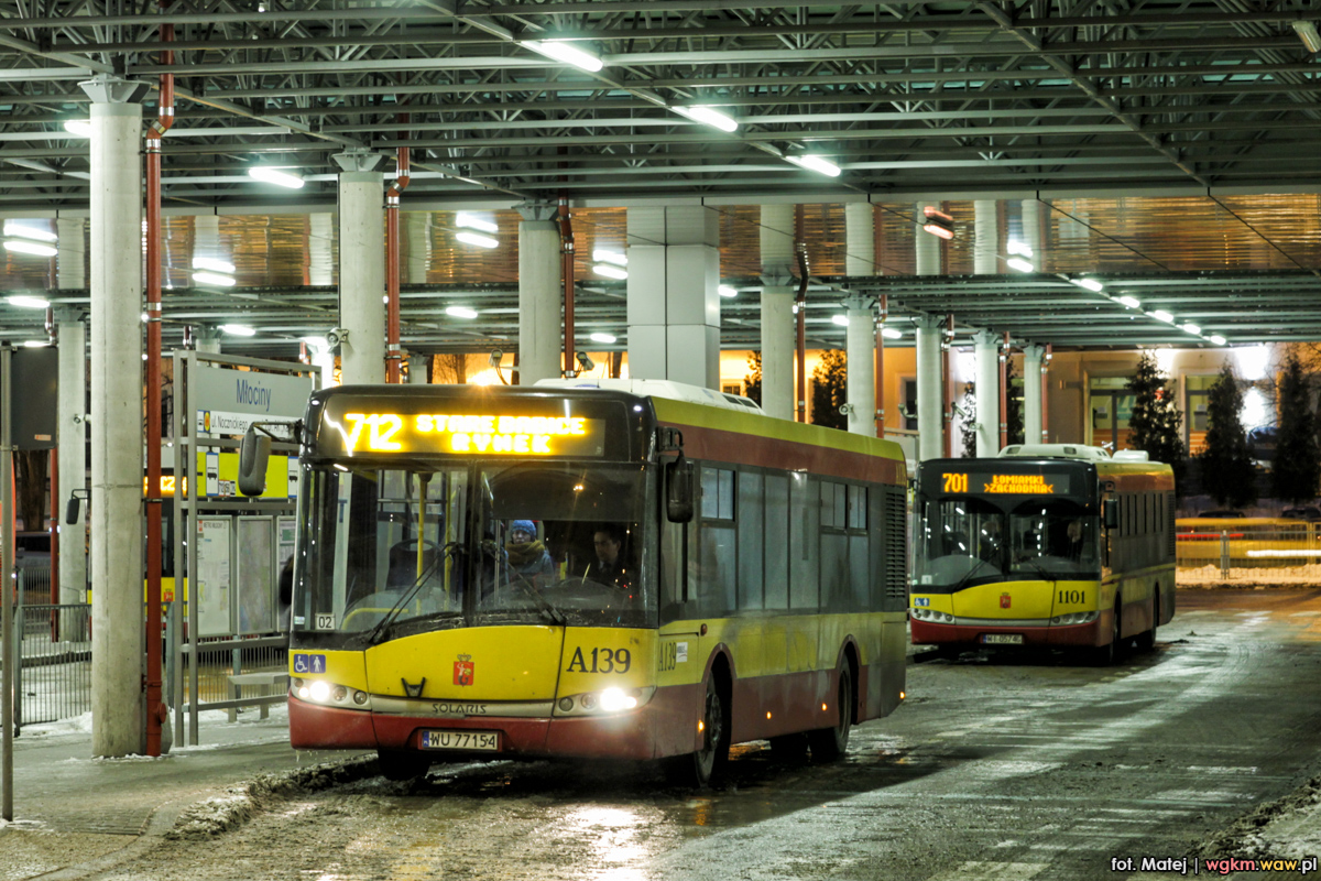 A139
W tle widaÄ Solarisa z MZA na 701 - obecnie tÄ liniÄ obsĹuguje KM Ĺomianki.
Słowa kluczowe: MOBSU12_1