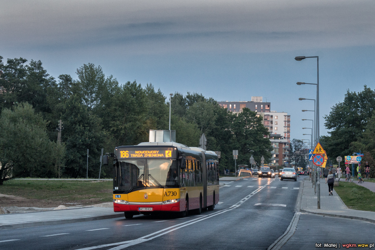 A730
Od 1 wrzeĹnia ze 186 zniknÄĹa Stalowa. PojawiĹ siÄ za to Mobilis.
Słowa kluczowe: Objazd MOBSU18