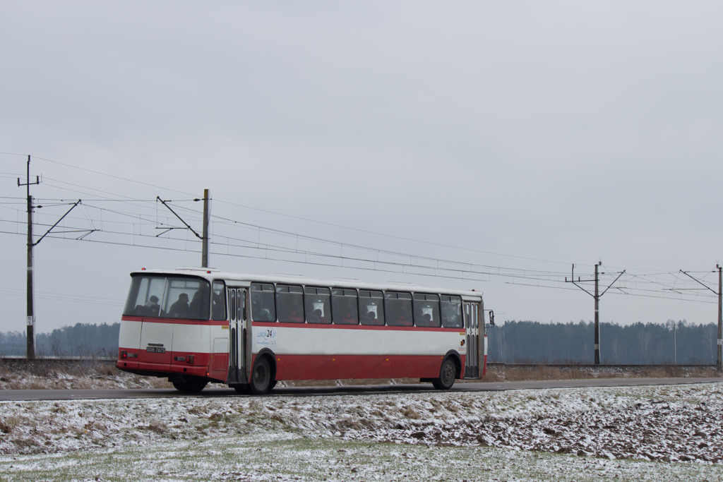 2009
PKS ĹukĂłw teĹź zainwestowaĹ w wiÄkszy tabor. W tym celu sprowadzono prototypowy egzemplarz Autosana H15-35 z sanockiej fabryki.
