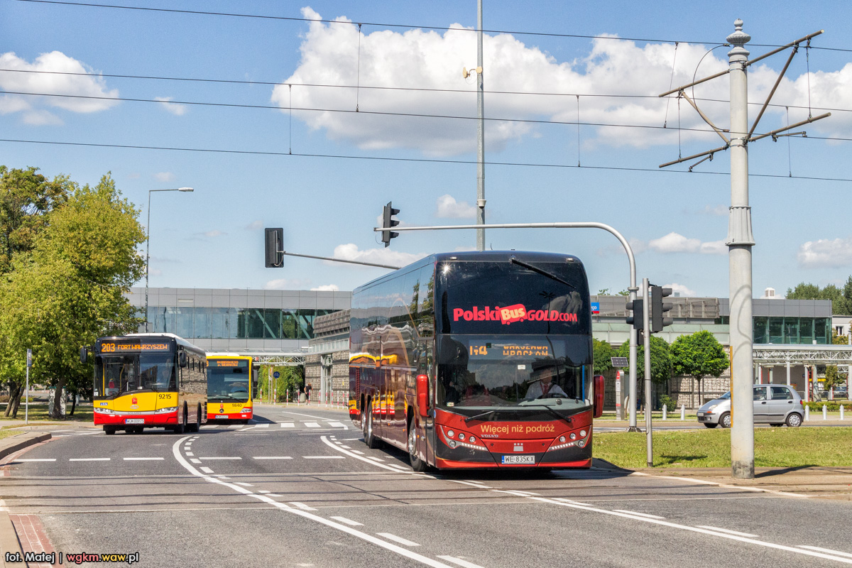 P545
Volvo B11R 6x2 / Plaxton Elite i, rok produkcji 2015. 
Linia G4 (PolskiBusGold) relacji Warszawa - WrocĹaw
