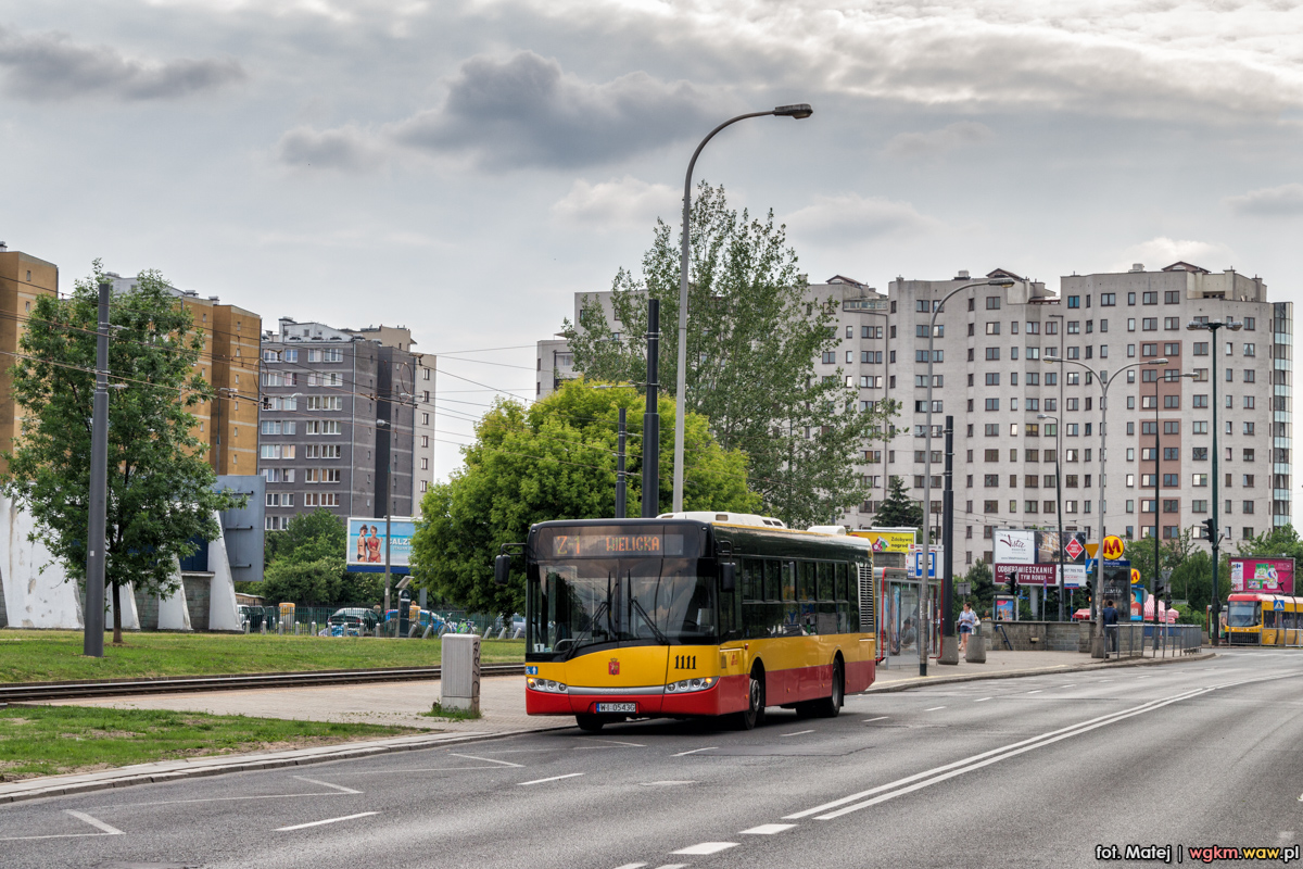 1111
Linia Z-1 obecnie kursuje tylko w godzinach szczytu.
