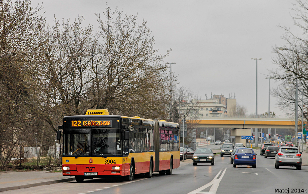 3904
Przegubowce na 122 moĹźemy ujrzeÄ od 3 marca.
