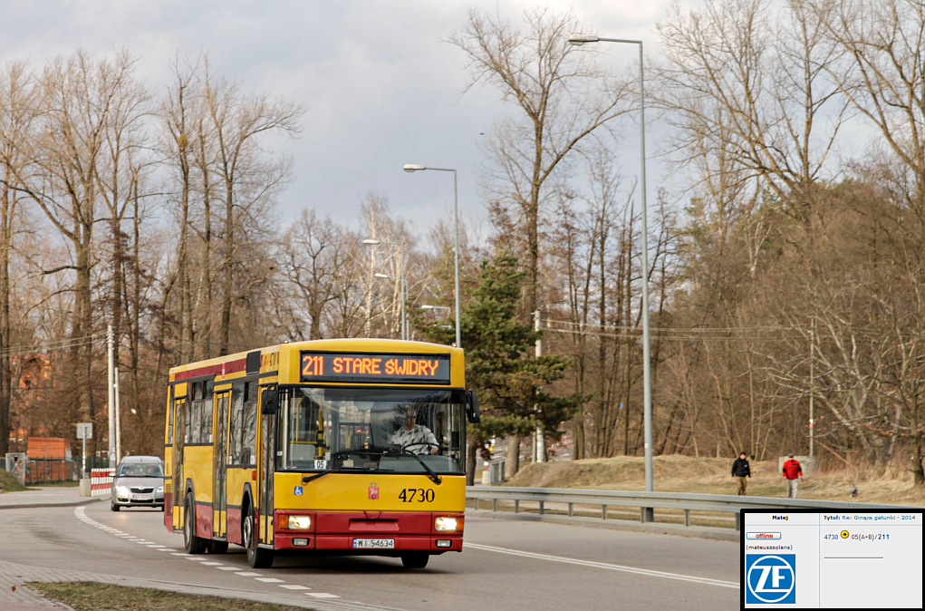 4730
W zwiÄzku z duĹźÄ iloĹciÄ zabranych dowodĂłw w Mobilisie, dzisiaj na 211 wyjechaĹo 4730. W dodatku trasa dodatku zostaĹa od dzisiaj wydĹuĹźona do Starych ĹwidrĂłw, a na miejsce starego dodatku pojawiĹ siÄ nowy - 06/211. Gniot natomiast powoli przechodzi gruntownÄ modernizacjÄ, niedawno zostaĹy zamontowane sterowniki firmy MacroSystem.


Słowa kluczowe: PrimaAprilis