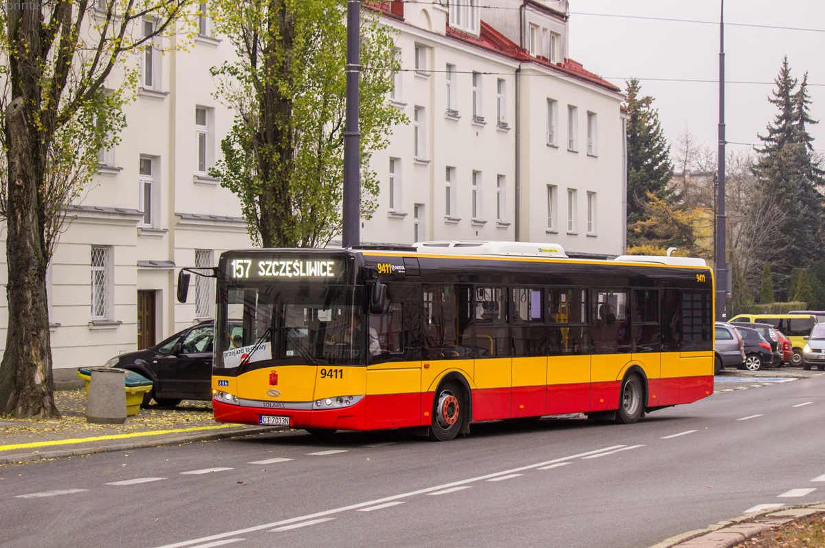 9411
Testy trwajÄ - dziĹ Solaris jeĹşdziĹ po trasie linii 157.
