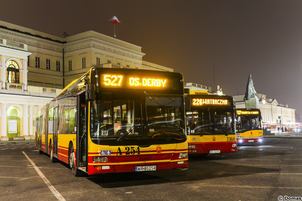 A254
ZdjÄcie potrĂłjne historyczne - wĂłz na pierwszym planie aktualnie kursuje w Szczecinie pod numerem #1753, wozu z drugiego planu juĹź nie ma z powodu kasacji, a trzecioplanowy bohater przeszedĹ 2 lata pĂłĹşniej od wykonania zdjÄcia na "Woronicza", a aktualnie jeĹşdzi na "Ostrobramskiej".
Słowa kluczowe: ITSNG363