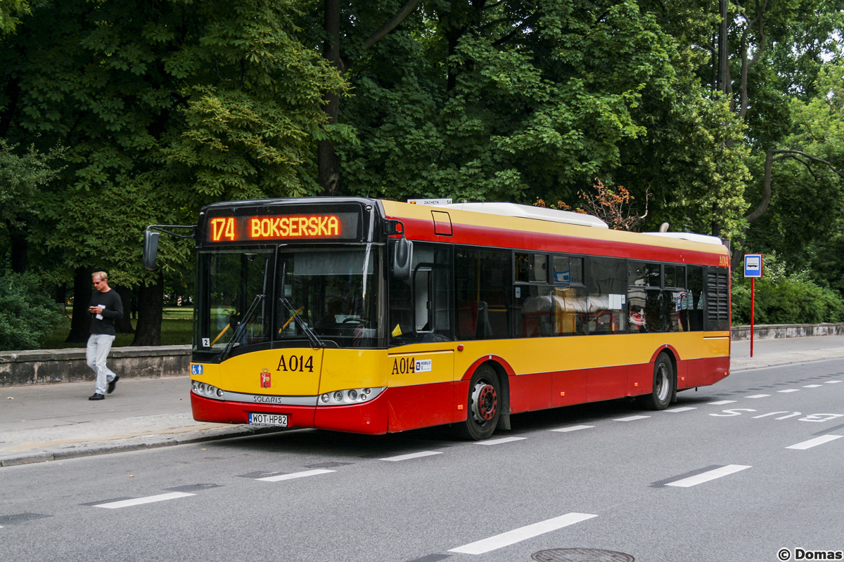 A014
Pierwszy dzieĹ skrĂłcenia 174 z pl. Hallera do ZachÄty w zwiÄzku z rozpoczÄciem budowy centralnego odcinka II linii metra w 2011 roku, 4 lata pĂłĹşniej skrĂłcono liniÄ jeszcze bardziej, do aktualnego kraĹca, czyli ronda ONZ.
Słowa kluczowe: MOBSU12_2