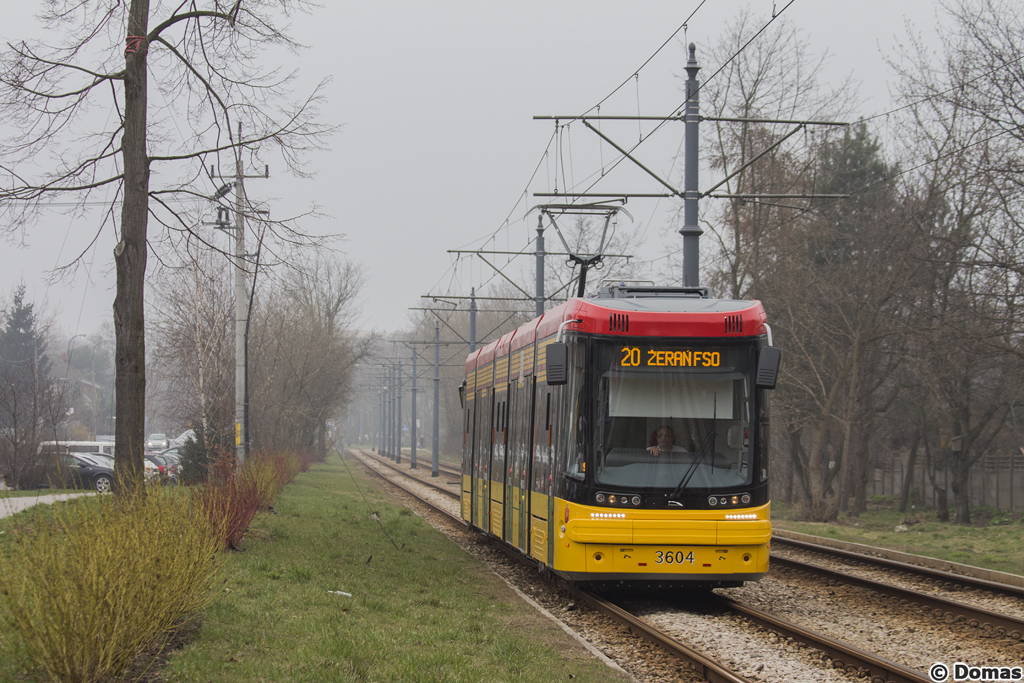 3604
Jak na razie testowane wozy jeĹźdĹźÄ na brygadach planowo wysokopodĹogowych.
