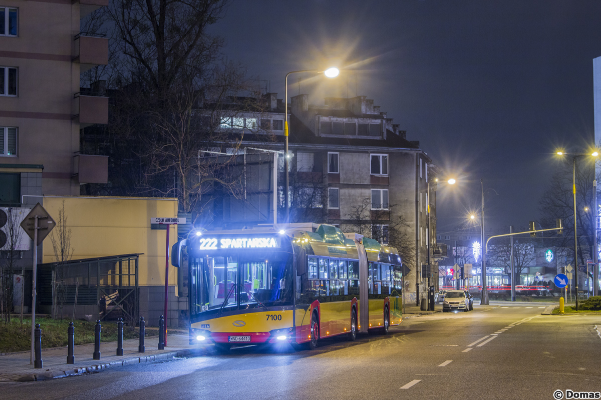 7100
Elektryk wczoraj pojawiĹ siÄ na dodatku 07/222 - to juĹź drugi raz, kiedy ten wĂłz pojawia siÄ na brygadzie na 12-metrowce, dzieĹ wczeĹniej jeĹşdziĹ na popoĹudniowym dodatku 010/166. PodziÄkowania i pozdrowienia dla kierowcy!
