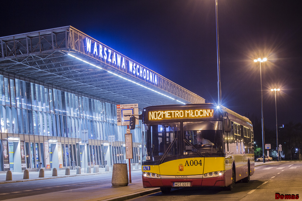 A004
Kolejna ciekawostka obsĹugowa - 6/N02 to jedyna brygada obsĹugiwana przez zajezdniÄ "Ursus" na tej linii, a startuje ona i koĹczy w widocznym miejscu. Pozdrowienia dla kierowcy!
Słowa kluczowe: MOBSU12_2