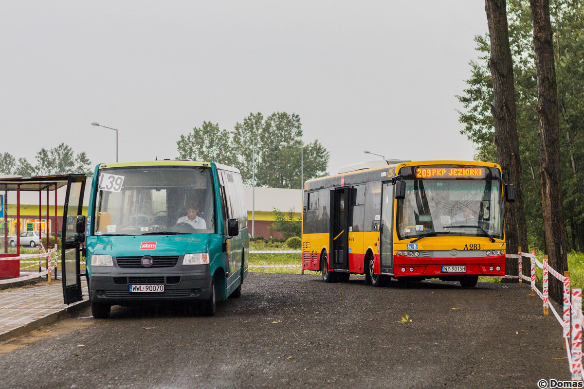 A283
Od dzisiaj obowiÄzuje nowa organizacja ruchu w okolicy pÄtli PKP Jeziorki - sama pÄtla zostaĹa przeniesiona na ulicÄ wewnÄtrznÄ znajdujÄcÄ siÄ jakieĹ 100-150 metrĂłw przed podstawowÄ lokalizacjÄ, podobnie z resztÄ przeniesiony przystanek, ktĂłry znajdowaĹ siÄ przed pÄtlÄ.
