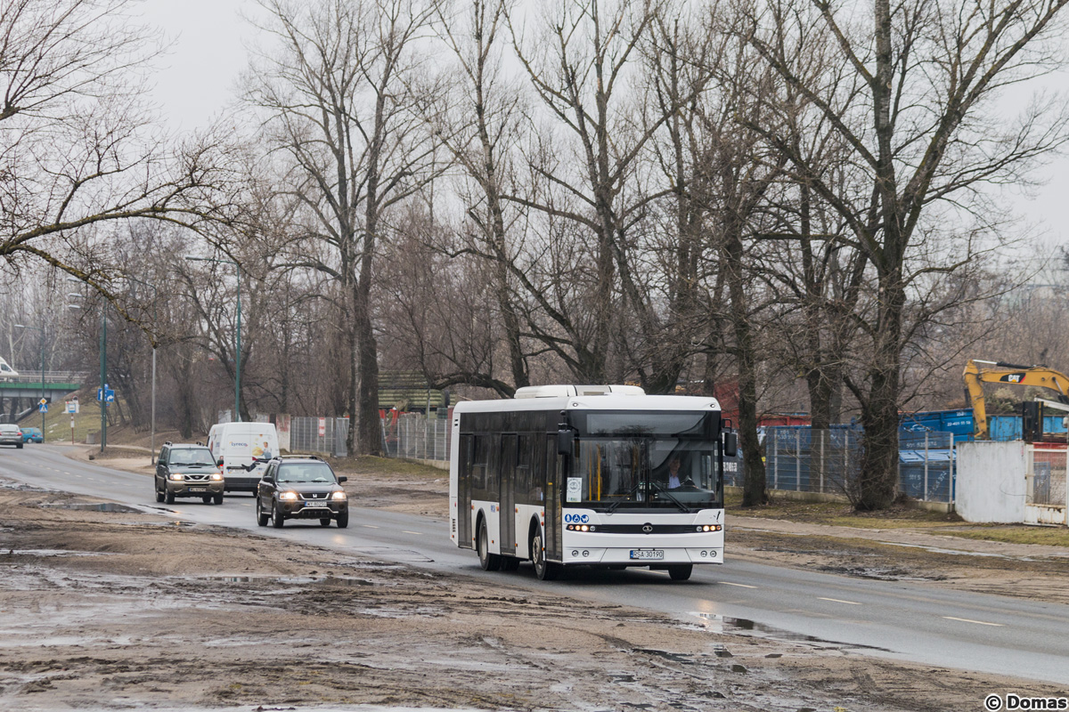 RSA 30190
Wysypu testowych wozĂłw ciÄg dalszy - tym razem w Warszawie pojawiĹ siÄ Autosan Sancity 10, ktĂłrego na testy wziÄĹ PKS w Grodzisku Mazowieckim. Autobus na chwilÄ obecnÄ pojawia siÄ tylko na komercyjnej linii Kupiecbus z placu Narutowicza do hal kupieckich na Marywilskiej 44.

Z nieoficjalnych informacji rĂłwnieĹź wynika, Ĺźe 12-metrowy brat powyĹźszego wozu, ktĂłry byĹ testowany przez KMĹ rĂłwnieĹź trafi na testy do PKS-u Grodzisk.
