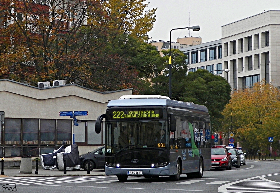 931
MZA testowaĹo 3 pojazdy elektryczne. LiniÄ, ktĂłrÄ zaszczyciĹy byĹa linia 222 specjalnie z tej okazji utworzono brygady-wtyczki.
