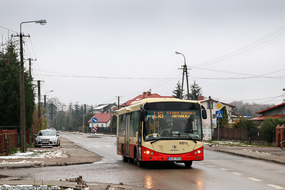 62012 / 40001
Ostatnio na linii L18 zaczÄĹ kursowaÄ wĂłz peĹniÄcy rolÄ rezerwy - ex-szwedzki SanCity.
