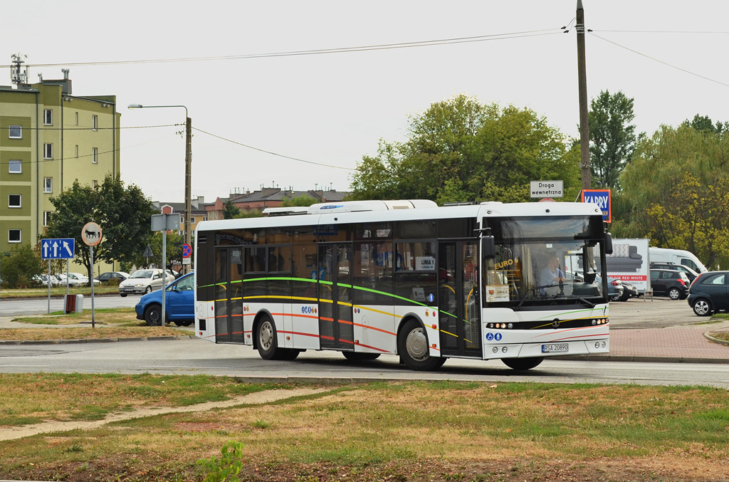 RSA 20890
Autosan, ktĂłry nie zostaĹ dopuszczony do obsĹugi sieci ZTM, doczekaĹ siÄ nowego zadania. Od dziĹ przez kilka dni pojeĹşdzi w Pruszkowie na linii 1. 
