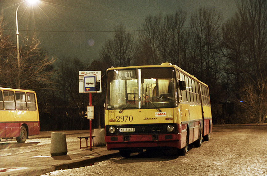 2970
Ostatnie wyjeĹźdĹźajÄce autobusy na linie nocne z zajezdni R-9 CheĹmska. 
Ostatnie piÄÄ wozĂłw jakie wyjechaĹy na noc: 289, 323, 326, 2970, 2980, 
Słowa kluczowe: IK280
