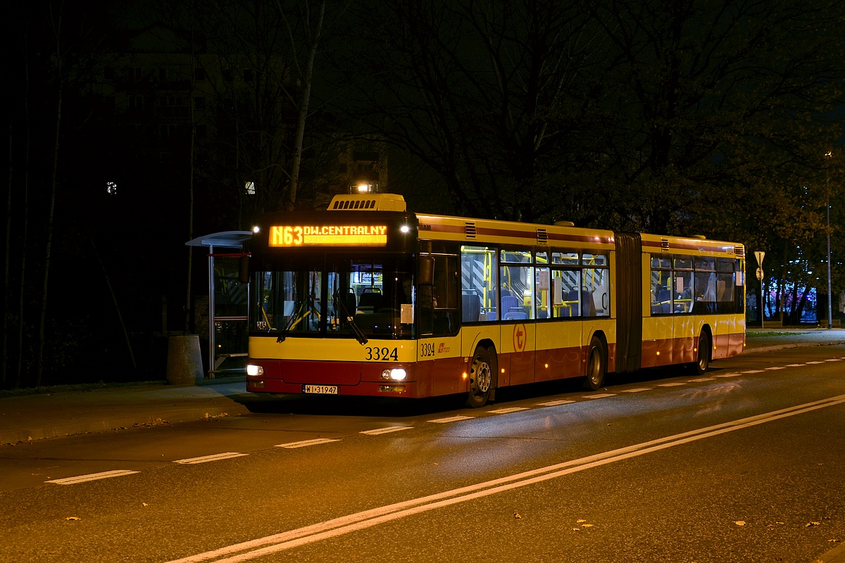 3324
W koĹcu siÄ trafiĹ i na tej nowodworskiej linii N63. Pozdrowienia dla kierowcy i informatora đ
