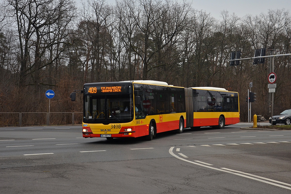 3408
Jedni jadÄ tÄdy, drudzy skrzyĹźowanie wczeĹniej. W obu przypadkach stoi siÄ na lewoskrÄt, ale na powyĹźszej trasie mniejsze dziury.
