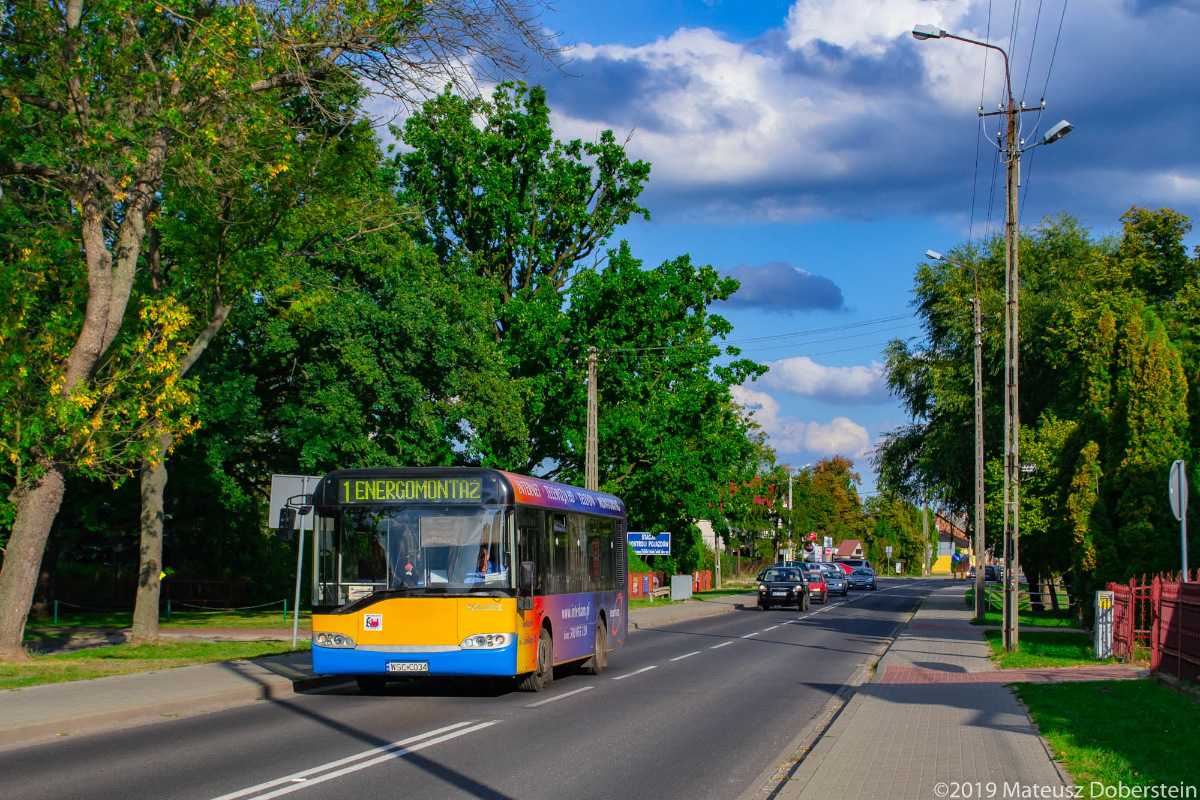 WSC C034
W dniu dzisiejszym ZKM Sochaczew niespodziewanie wycofaĹ z ruchu wszystkie trzy Solarisy Urbino 9. Autobusy te sĹuĹźyĹy mieszkaĹcom Sochaczewa i okolic przez 20 lat. Jest teĹź to niestety spora strata dla sympatykĂłw transportu publicznego, gdyĹź Sochaczew byĹ jednym z nielicznych miast w Polsce, ktĂłre eksploatowaĹo tego typu autobusy. ByĹy to rĂłwnieĹź pierwsze pojazdy niskopodĹogowe tego przewoĹşnika.
Słowa kluczowe: PrimaAprilis