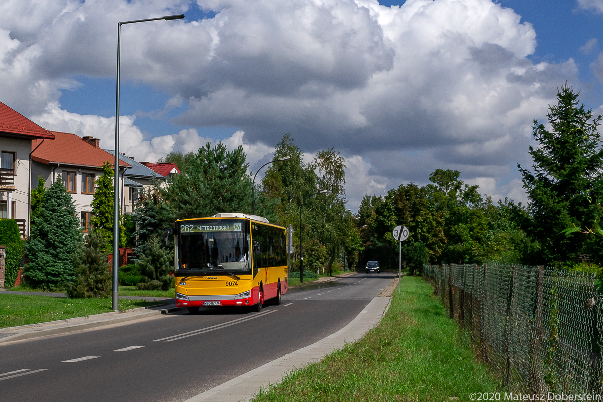 9074
Linia 262 powrĂłciĹa na ulice Warszawy, jednak jej obecnym zadaniem jest zapewnienie komunikacji poĹudniowej czÄĹci Zacisza.
