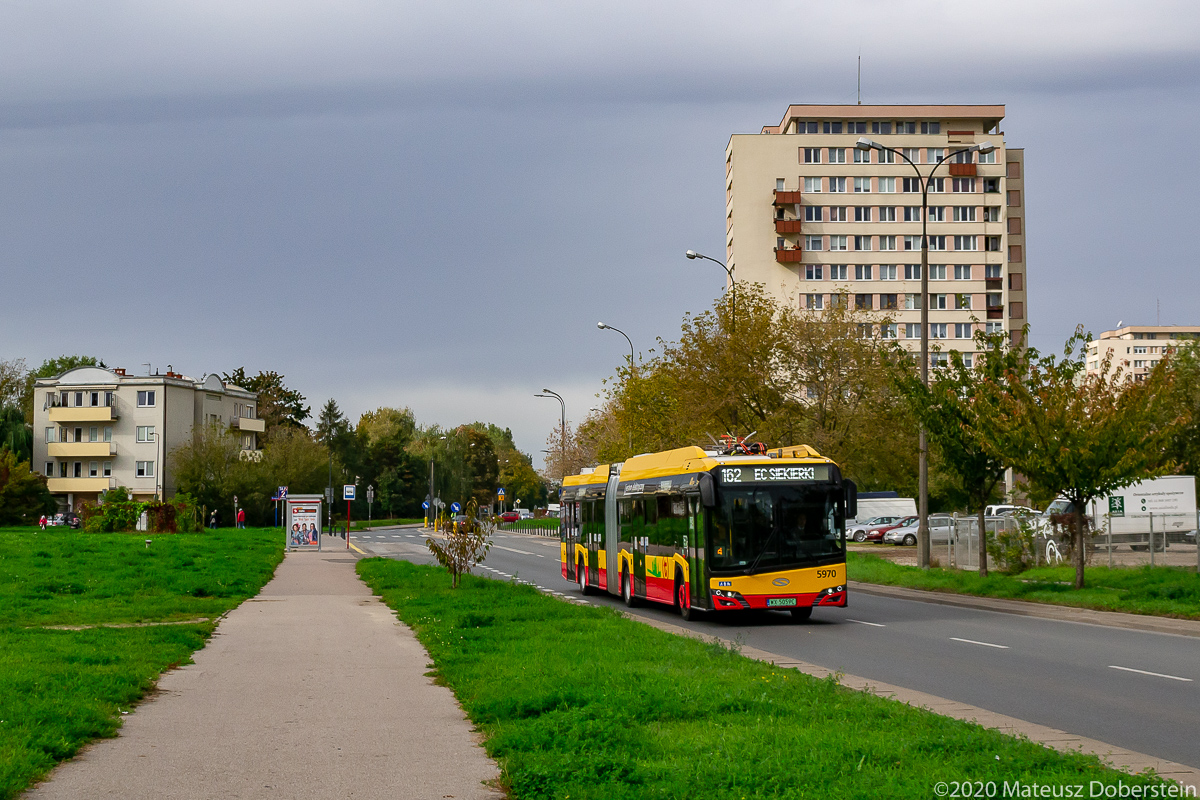 5970
Od 10 paĹşdziernika linia 162 w weekendy jest planowo na elektryki.
