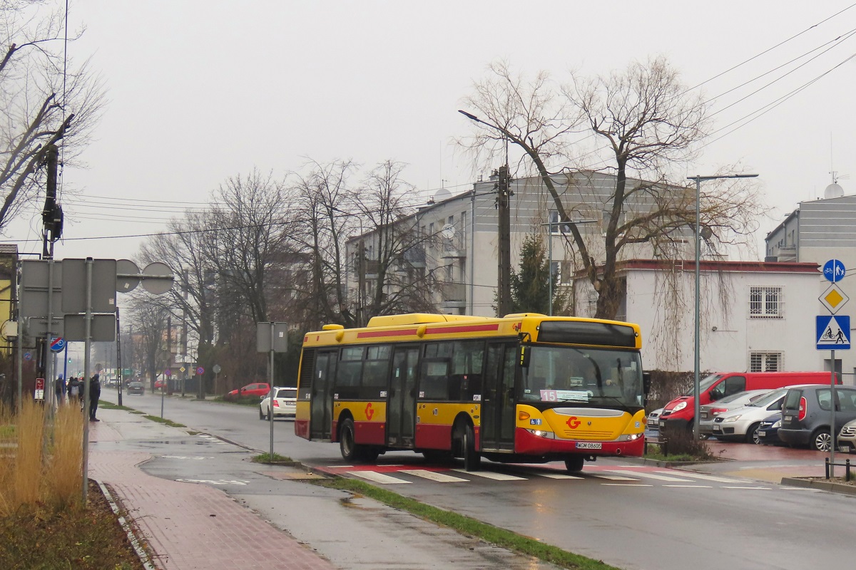 70245
Scania jedzie jako kurs 108 linii numer 15: MilanĂłwek Kazimierzowska WKD (12:50)-Grodzisk Maz. Zachodnia (13:19)-MilanĂłwek Kazimierzowska WKD (13:47).
