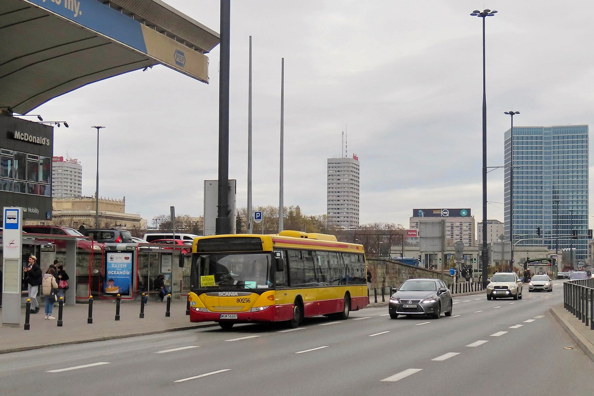 80256
Scania jedzie jako kurs linii KupiecBus â Kupiecka (12:00)-Plac Narutowicza (12:45). 
