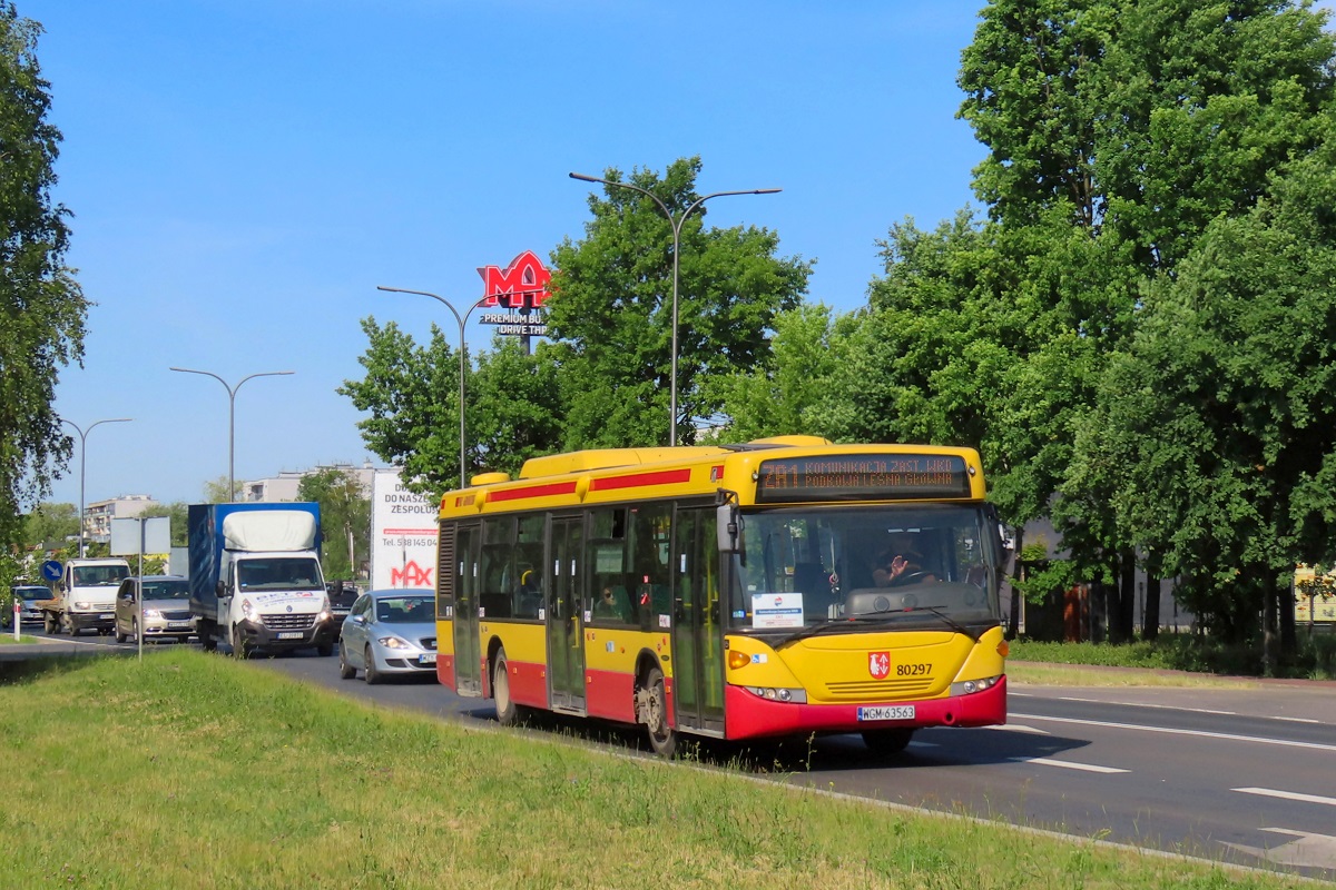 80297
Scania jedzie jako kurs 5100 linii ZKA WKD ZA1: Grodzisk Mazowiecki RadoĹska (9:00)-Podkowa LeĹna GĹĂłwna (9:40). Pozdrowienia dla Kierowcy! 
Słowa kluczowe: ZaWKD Objazd