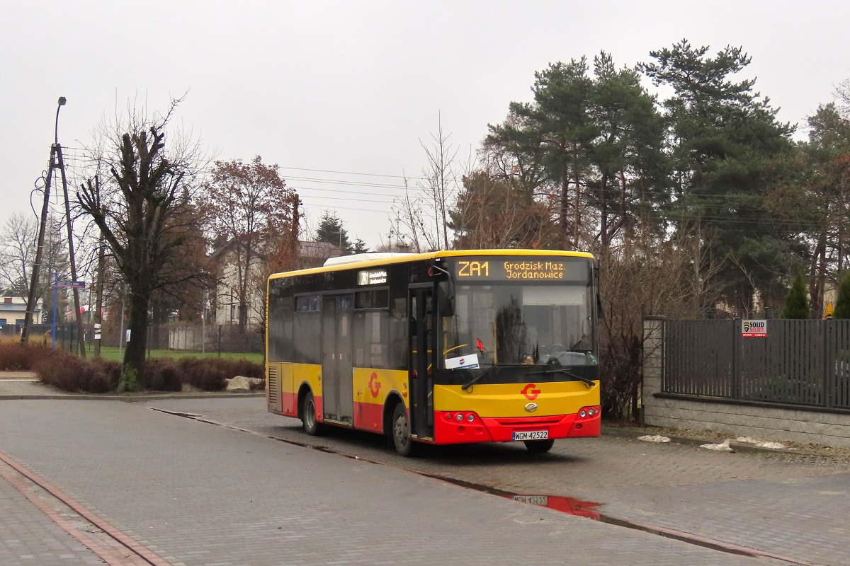 22032
ZAZ stoi na parkingu w oczekiwaniu na przejazd na przystanek âGrodzisk Maz. RadoĹska WKD 01â gdzie rozpocznie wykonywaÄ kurs â5068â linii ZKA WKD ZA1 â Grodzisk Mazowiecki RadoĹska (13:15)-Grodzisk Mazowiecki Jordanowice (13:22).
Słowa kluczowe: ZaWKD