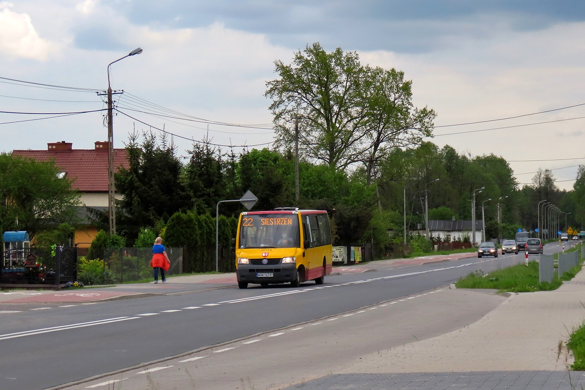 70012
ProCity jedzie jako kurs linii numer 22 â MakĂłwka Lukrecji (16:05)-SiestrzeĹ Grodziska (16:55). 
