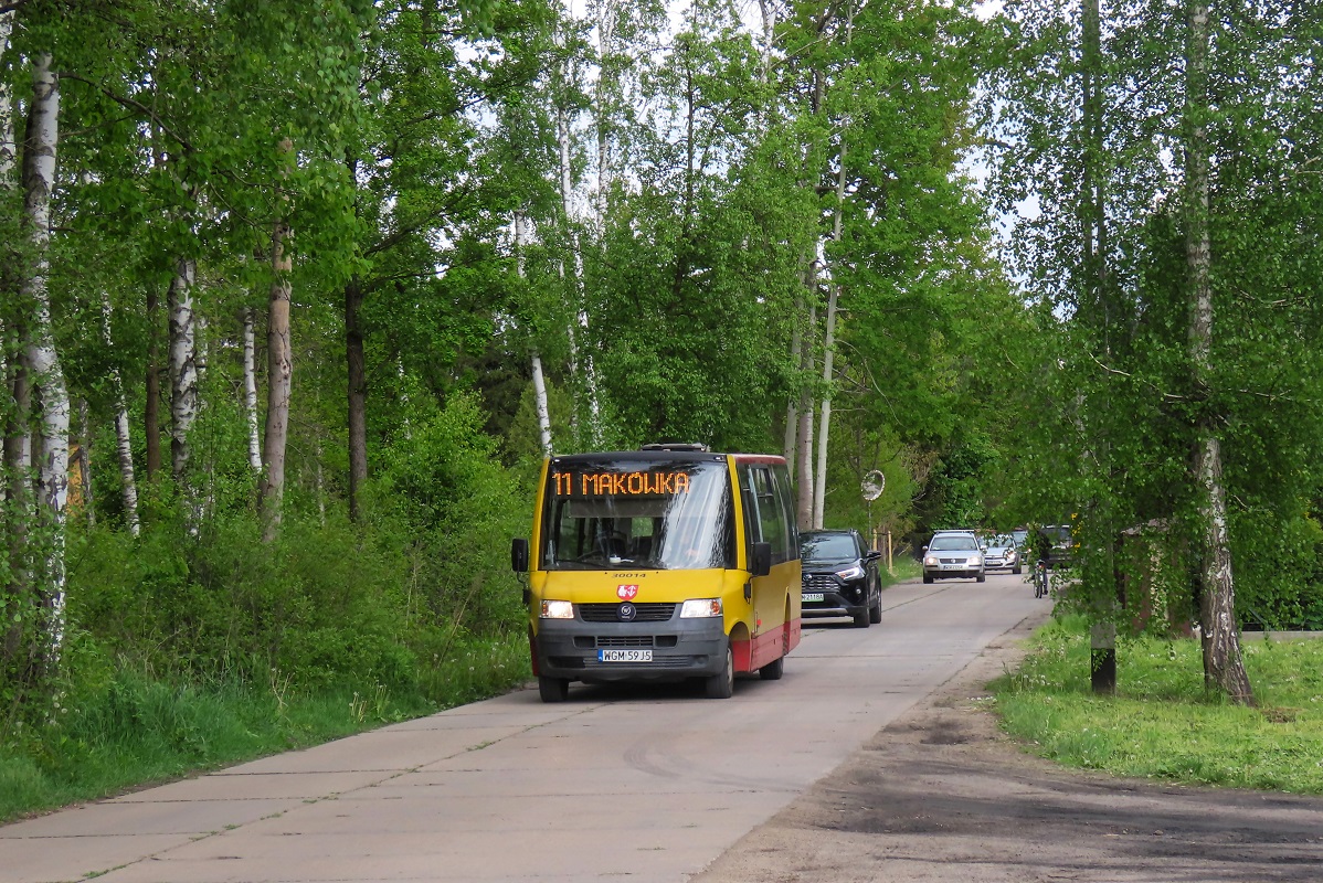 30014
ProCity jedzie jako kurs linii numer 11 â Adamowizna PÄtla (16:28)-MakĂłwka Lukrecji (16:45). 
Słowa kluczowe: Natura