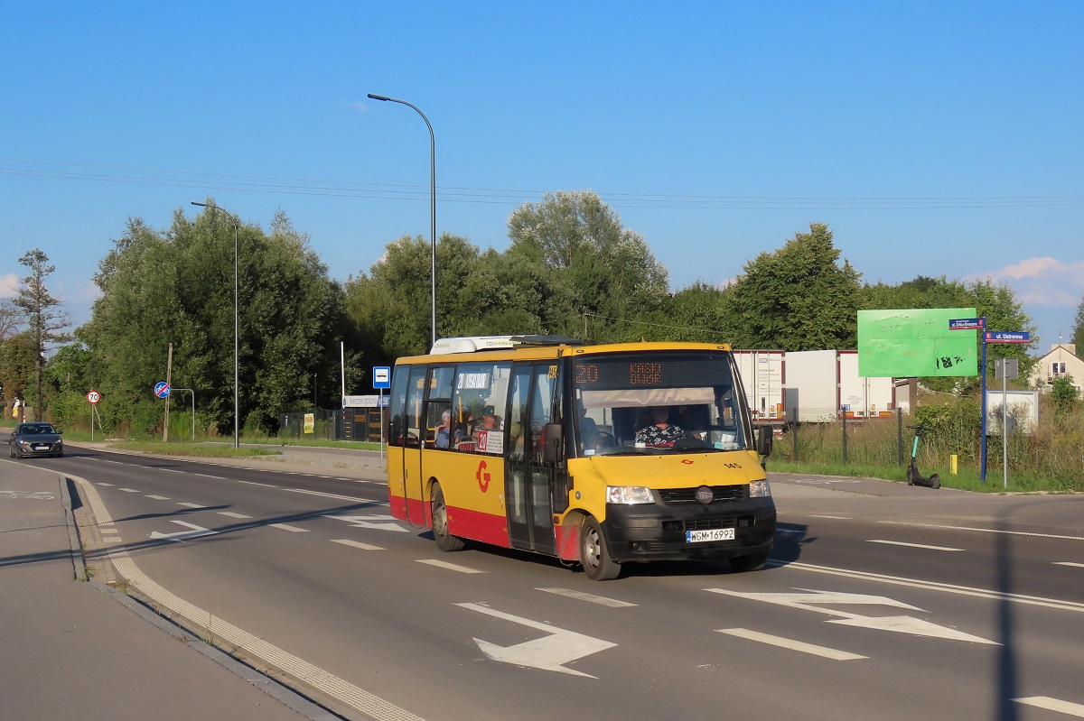 145 (70014)
ProCity jedzie jako kurs 408 linii numer 20: Grodzisk Maz. Szpital (18:00)-Kaski DwĂłr (18:52). Pozdrowienia dla Kierowcy!
