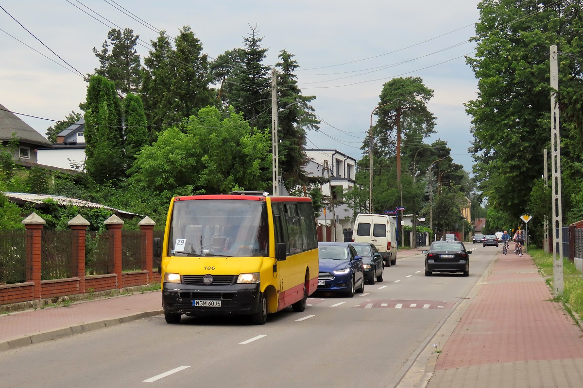 106 (30015)
ProCity jedzie jako kurs â211â linii numer 29 â Radonie PÄtla (16:10)-Grodzisk Maz. Szpital (17:03). 
