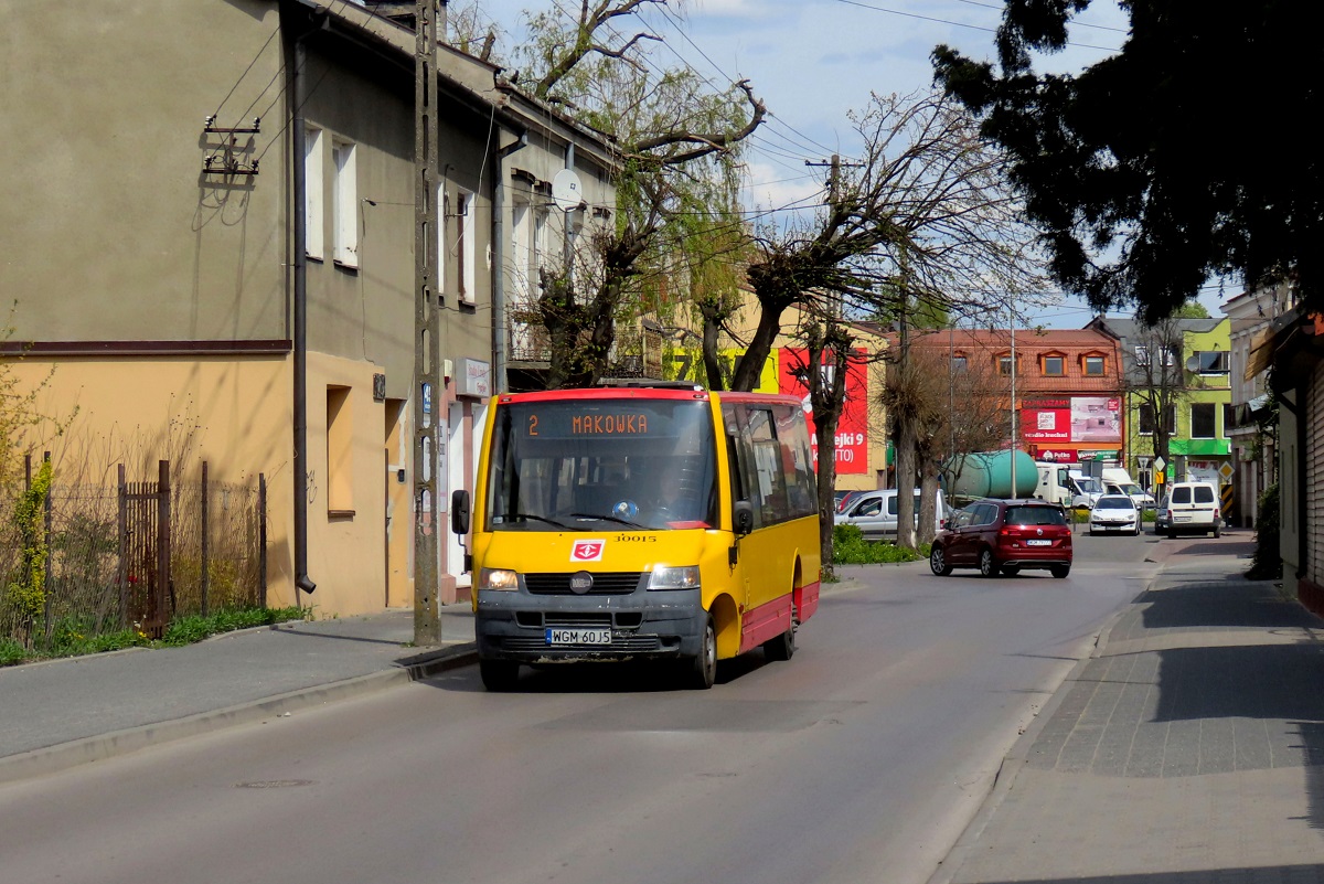 30015
ProCity wykonuje kurs â5121â w relacji Marynin Dzwonkowa (11:57)-MakĂłwka (12:32). Z uwagi na przebudowÄ skrzyĹźowania ulicy Ĺťyrardowskiej z ulicÄ CheĹmoĹskiego w dniach 24-25 kwietnia 2020 r., grodziskÄ dwĂłjkÄ skierowano objazdem ulicami WĂłlczyĹskÄ i SadowÄ. 
Słowa kluczowe: objazd