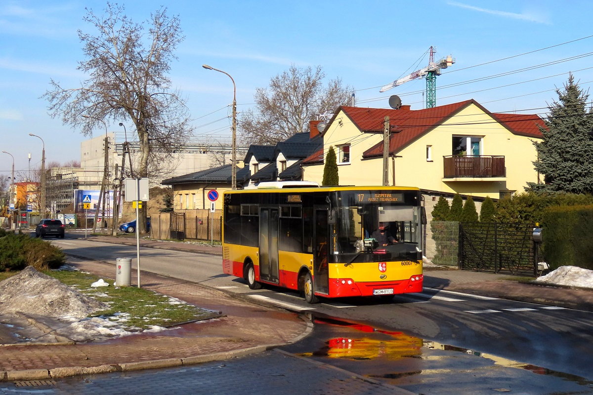 60007
ZAZ jedzie jako kurs linii numer 17 â Grodzisk Maz. Szpital (13:05)-MilanĂłwek Mifam/Tesco (13:41)-Grodzisk Maz. Szpital (14:07). 
