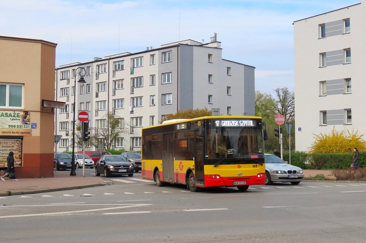 149 (60011)
ZAZ jedzie jako kurs 224 linii numer 17: BrwinĂłw Rynek (16:05)-Grodzisk Maz. Szpital (16:53). Pozdrowienia dla Kierowcy!
