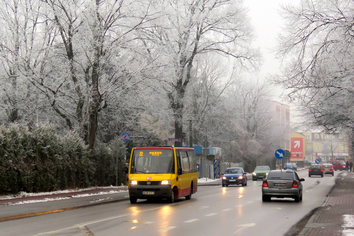 50007
ProCity jedzie jako kurs linii numer 22 â Grodzisk Maz. Dw. PKP (13:46)-MakĂłwka Lukrecji (14:05). 
Słowa kluczowe: zima