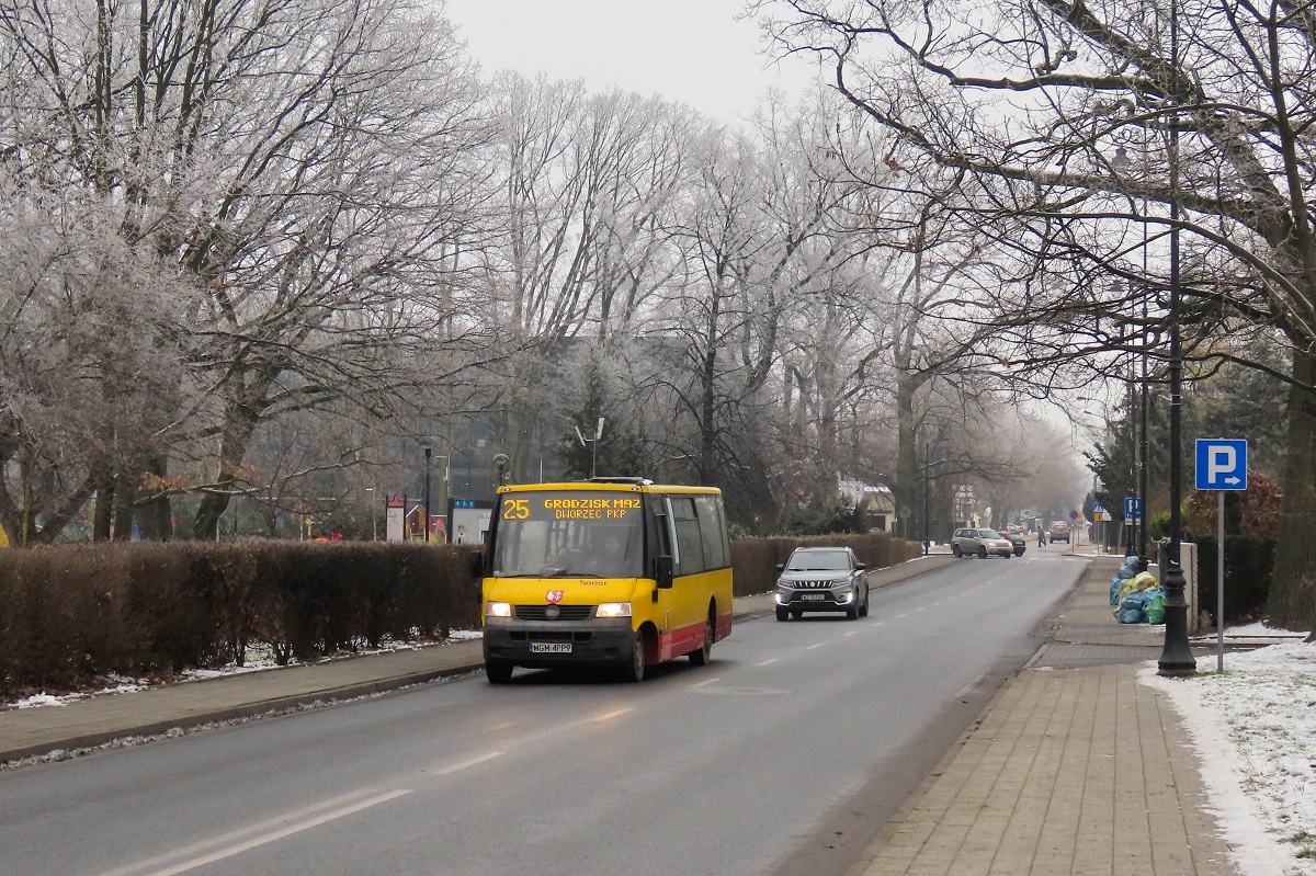 50021
ProCity jedzie jako kurs linii numer 25 â BoĹźa Wola SzkoĹa (9:05)-Grodzisk Maz. Dw. PKP (9:50). 
Słowa kluczowe: zima