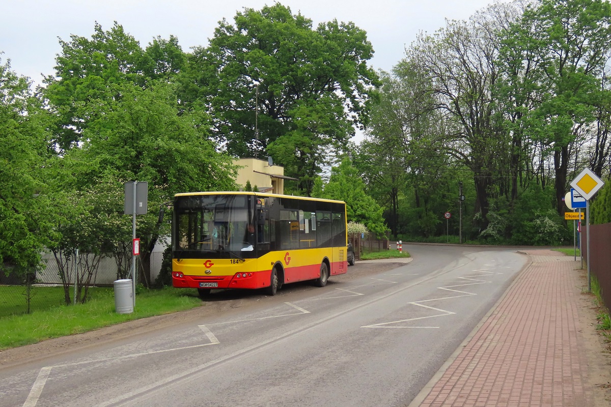 184 (60027)
ZAZ stoi na przystanku âGrodzisk Maz. RokiciaĹska 01â oczekujÄc na wykonanie kursu 514 linii numer 13: Grodzisk Maz. RokiciaĹska (16:55)-Chlebnia Logistyczna Raben (17:11)-Grodzisk Maz. RokiciaĹska (17:30). 
