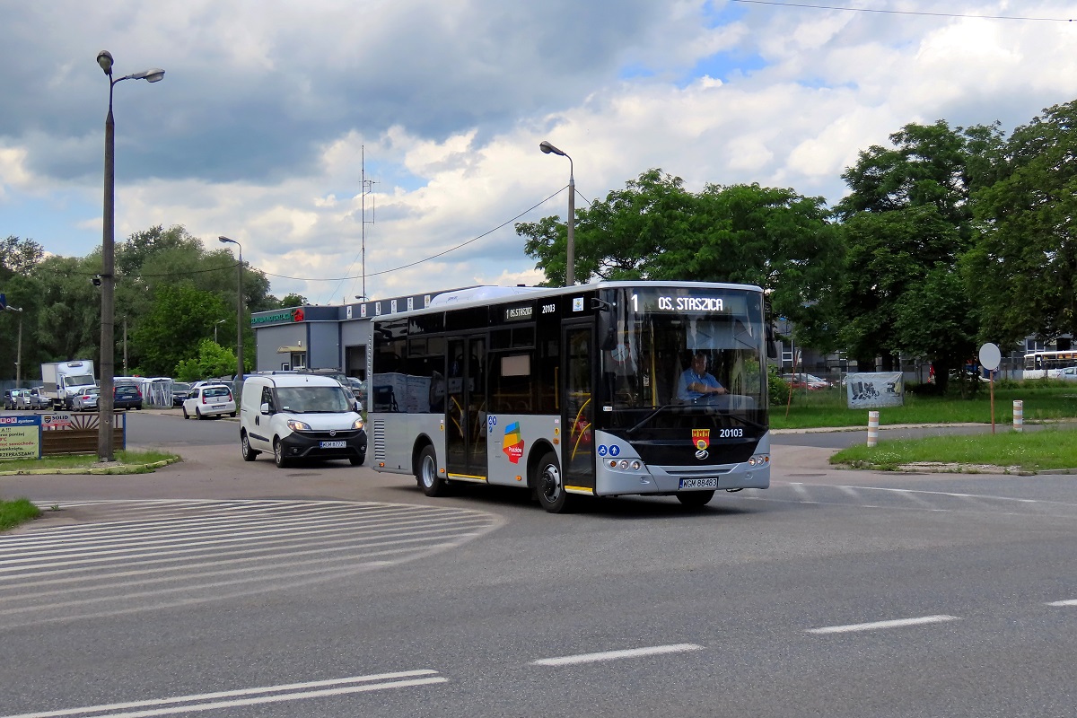 20103
ZAZ wyjechaĹ z grodziskiej zajezdni PKS Grodzisk i udaje siÄ pod pruszkowski UrzÄd Miasta gdzie wraz z ZAZ-em 20101 bÄdÄ prezentowane oficjelom miasta. 14 takich ZAZ-Ăłw A10 oraz 3 MAZ-y 203 bÄdÄ podstawÄ taborowÄ nowego kontraktu na komunikacjÄ miejskÄ w Pruszkowie ktĂłry rozpoczÄĹ siÄ 1 lipca 2020 r. PoczÄtkowo z racji doĹÄ szybkiego startu kontraktu (od podpisania umowy do startu minÄĹo raptem kilka dni) na czÄĹci brygad obecny pozostanie przez kilka miesiÄcy stary tabor tj. gĹĂłwnie bÄdÄ to Scanie OmniCity.
