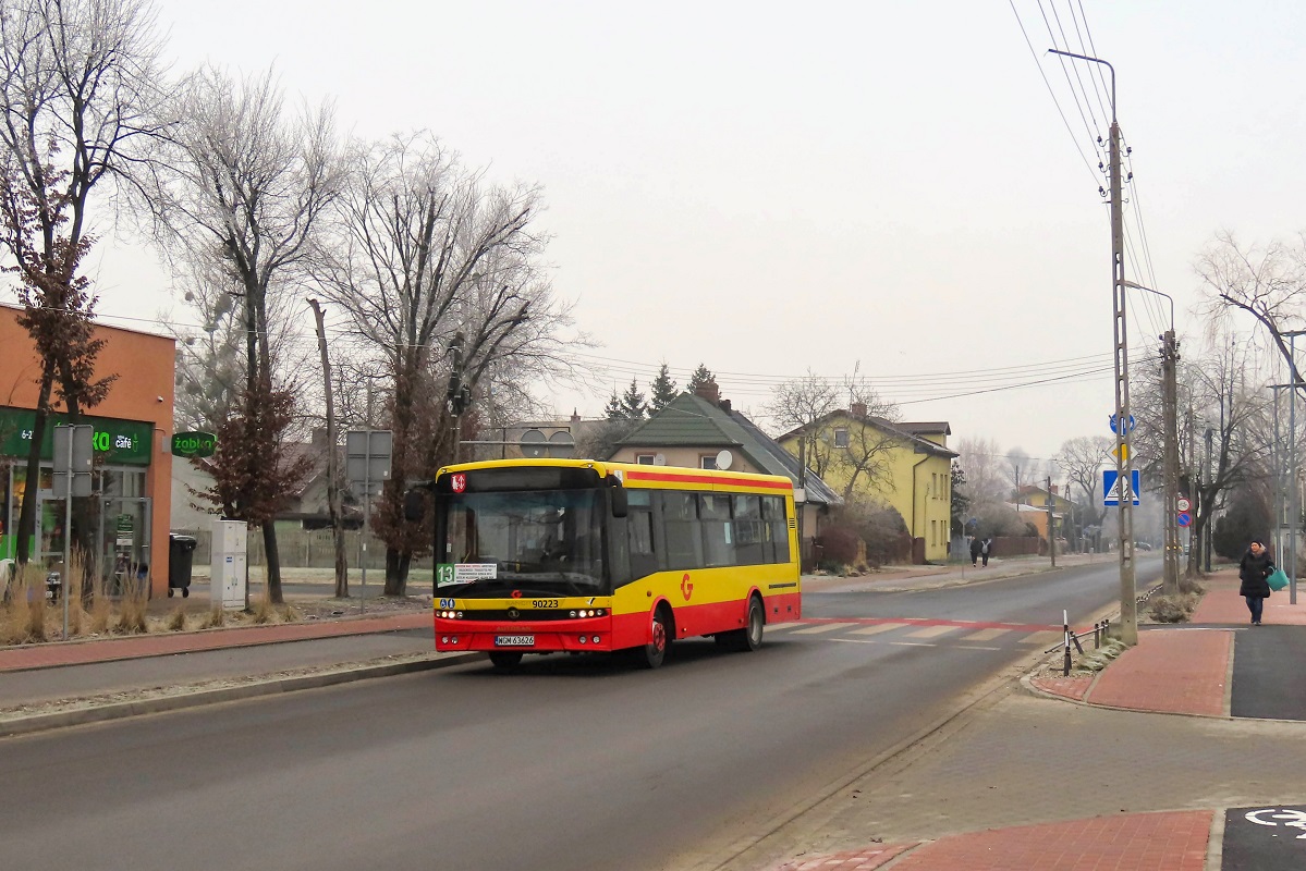 90223
SanCity jedzie jako kurs â217â linii numer 13 â BĹonie Centrum Sportu (12:05)-Grodzisk Maz. Szpital (12:55). 
Słowa kluczowe: DziwadĹo
