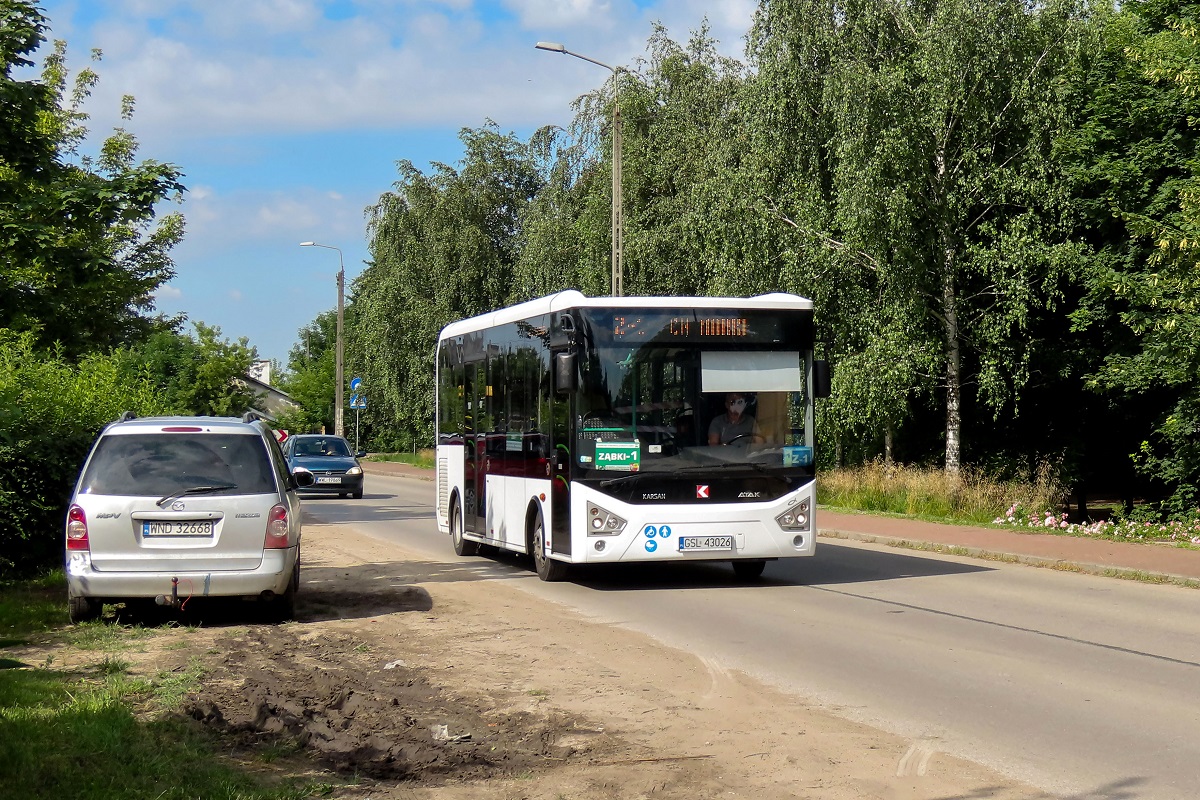 44410
BÄdÄcy obecnie na testach w PKS Grodzisk Karsan Atak jedzie jako kurs linii numer Z-1 â CH Marki (9:05)-ZÄbki Dzika (9:28)-CH Marki (9:58). 
