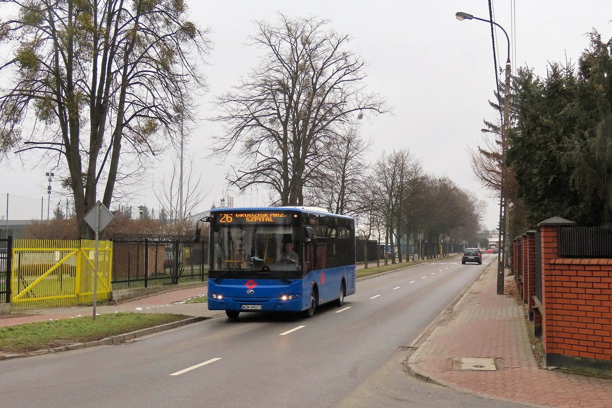 80407
ZAZ jedzie jako kurs â208â linii numer 26 â KĹudno Nowe PÄtla (12:53)-Grodzisk Maz. Szpital (13:30). 
