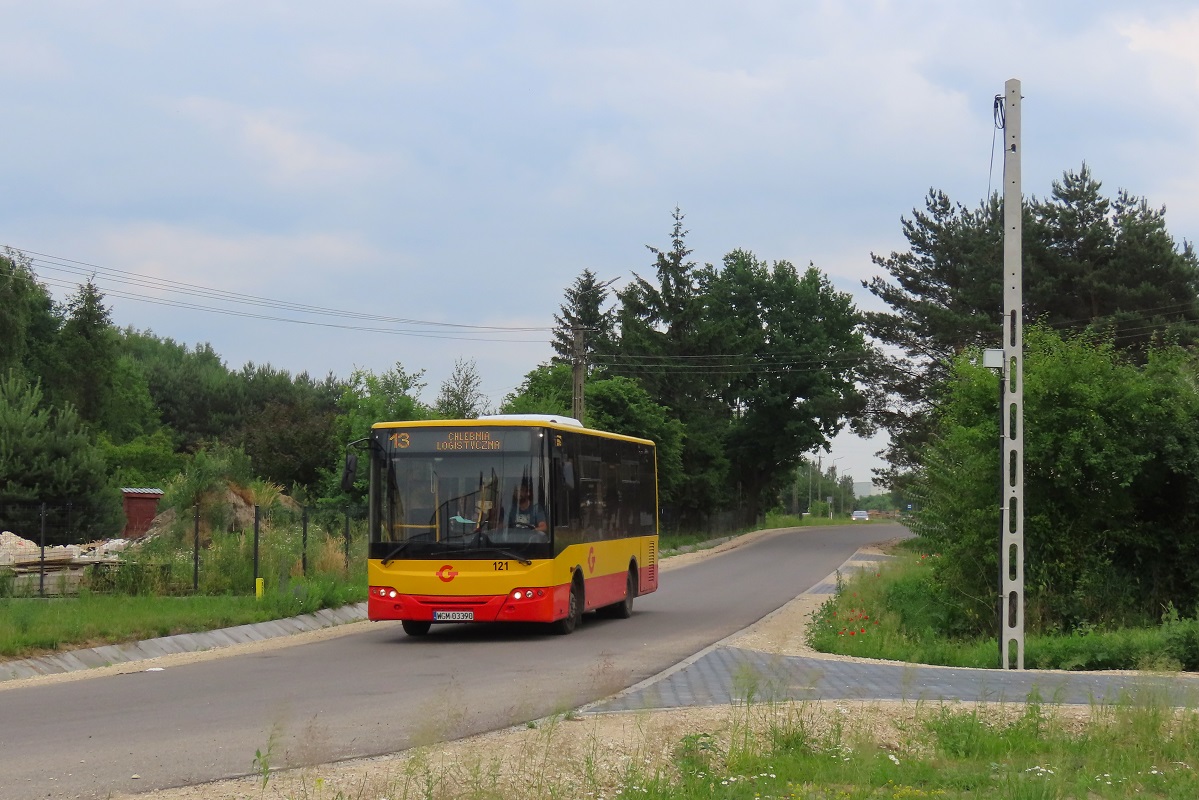 121 (60016)
ZAZ jedzie jako kurs 515 linii numer 13: Grodzisk Maz. RokiciaĹska (17:55)-Chlebnia Logistyczna Raben (18:11)-Grodzisk Maz. RokiciaĹska (18:30). 
Słowa kluczowe: objazd