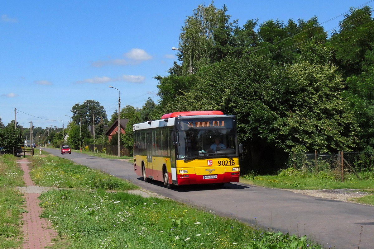 90216
MAN jedzie jako kurs linii numer 24 â BaranĂłw SzkoĹa (11:07)-Radonie PÄtla (11:57). 
