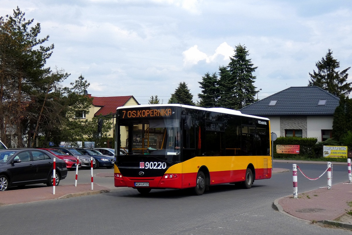 90220
ZAZ jedzie przejazdem technicznym z grodziskiej zajezdni PKS Grodzisk na pÄtlÄ przy Szpitalu gdzie zacznie obsĹugÄ kursu â22â linii numer 7 w relacji Grodzisk Maz. Szpital (13:55)-Grodzisk Maz. Szpital (14:29) p. Grodzisk Maz. Os. Teligi (14:13). 
