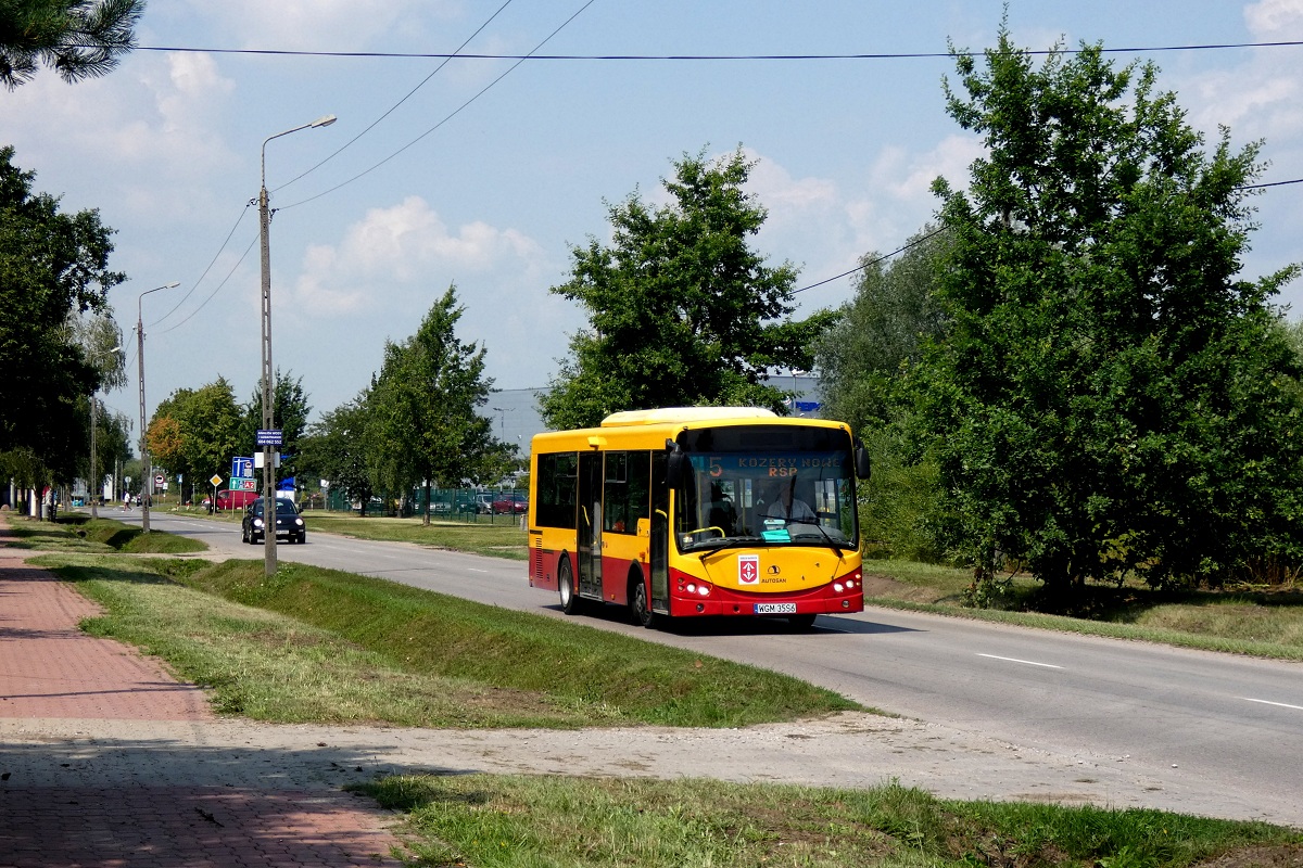 40001
SanCity jedzie w obsĹudze kursu â5847â linii numer 5 w relacji Kozery Nowe PÄtla (12:02)-Grodzisk Maz. Dw. PKP (12:30). 
