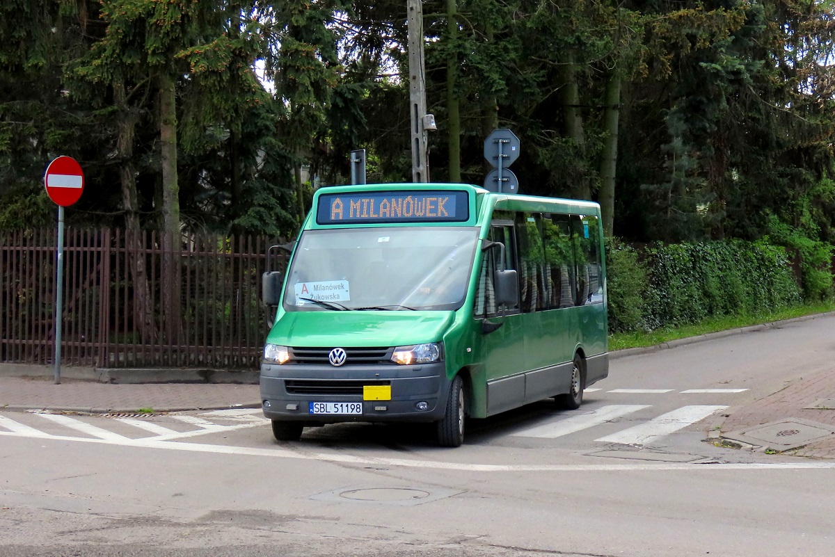 SBL 51198
Volkswagen wykonuje kurs linii numer A w relacji Grodzisk Maz. Szpital (13:38)-MilanĂłwek Ĺťukowska (14:30).
