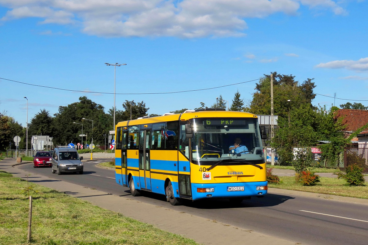 40
Solbus jedzie jako kurs linii numer 6 â Ĺťelazowa Wola (15:37)-Sochaczew PKP (15:54). Pozdrowienia dla Kierowcy! 
